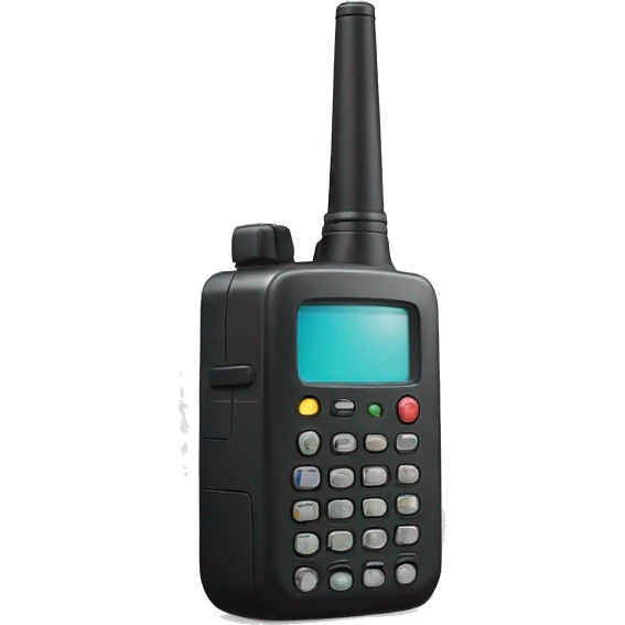 old school walkie talkie emoji