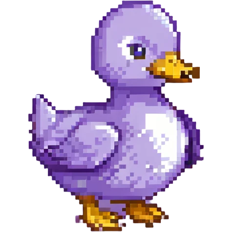 purple duck emoji