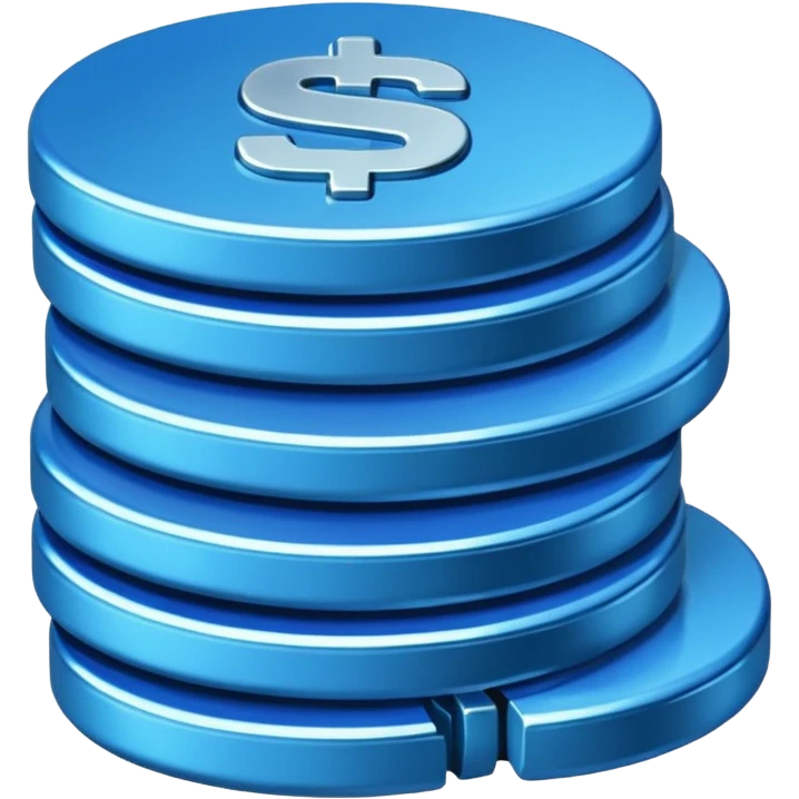 blue coins credit package emoji