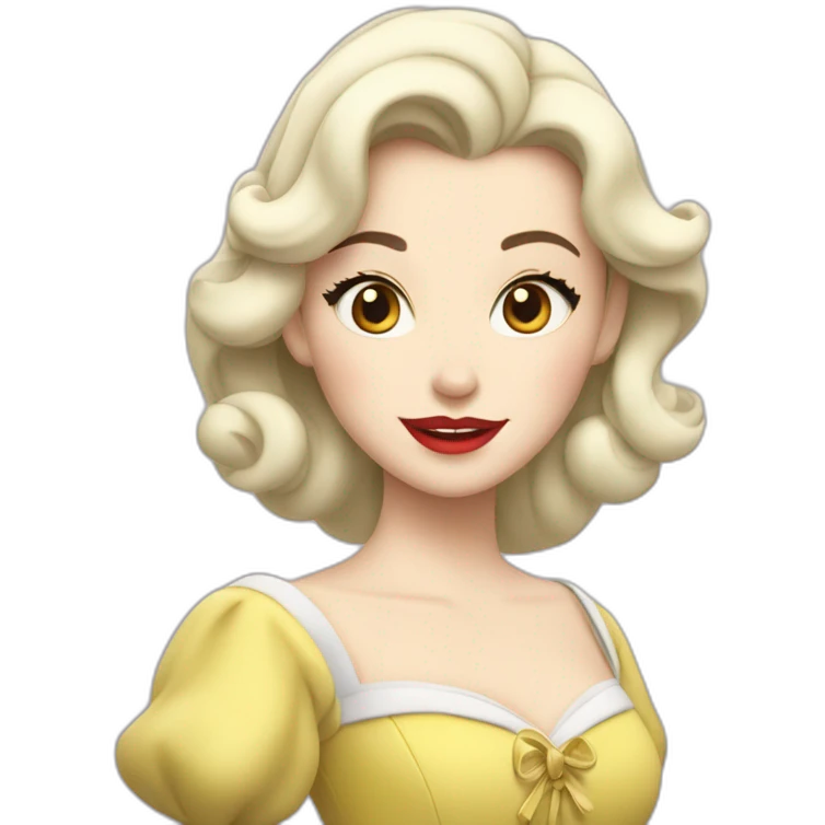 Blanche neige emoji