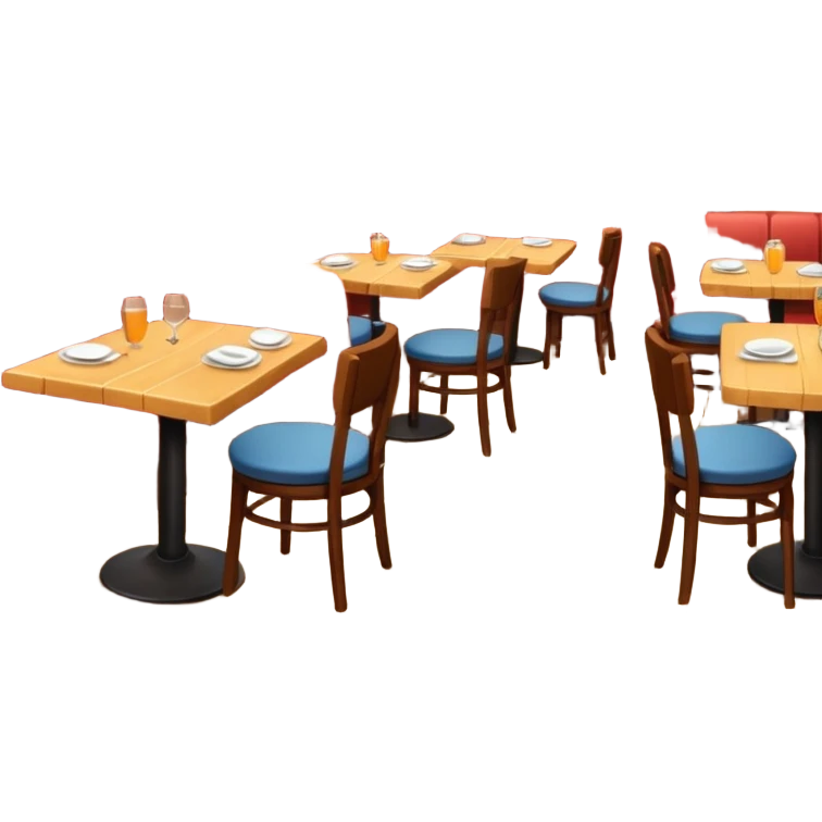 cozy restaurant interior emoji