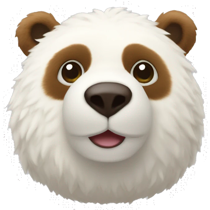 Un oso de peluche blancon que en el pecho diga yeiler emoji