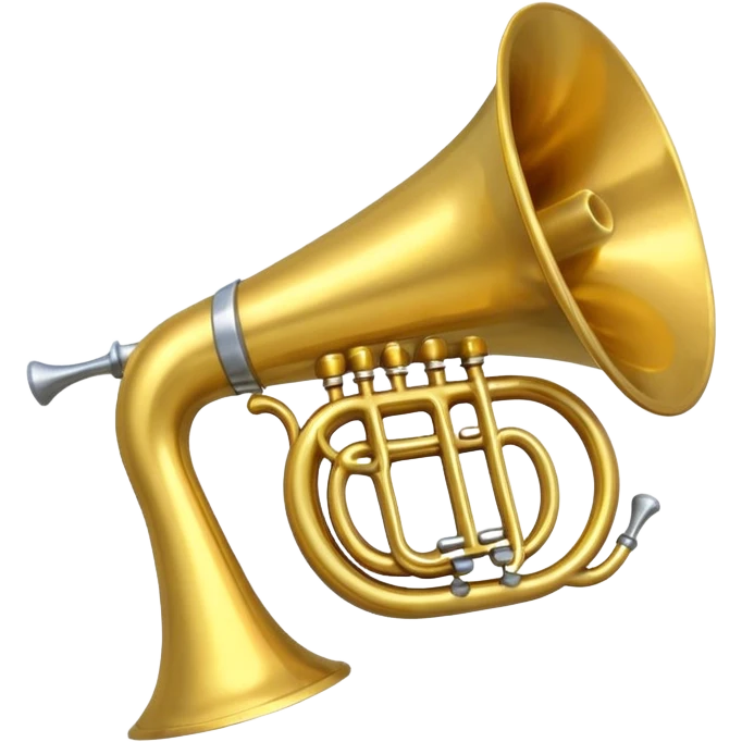 postal horn instrument emoji