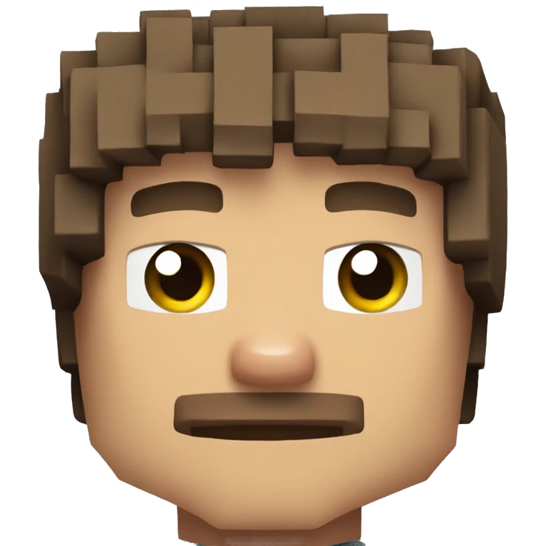 Steve de minecraft emoji