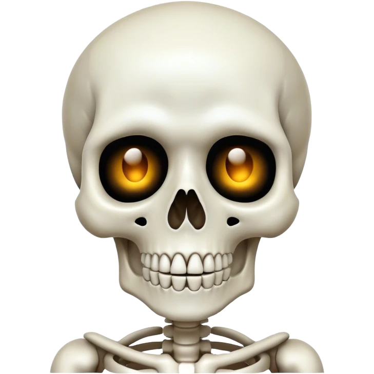 esqueloto sorprendido emoji