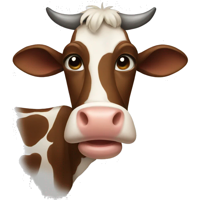 Cows emoji