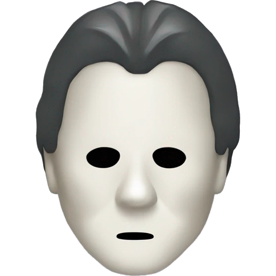 Michael Myers mask emoji