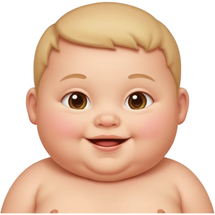 Fat baby emoji