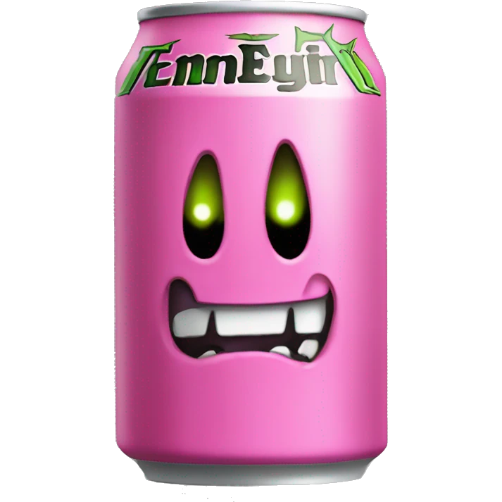 monster energy drink pink emoji