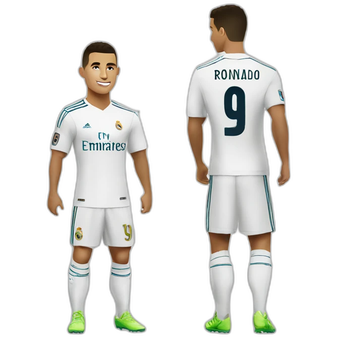 Ronaldo Madrid  emoji