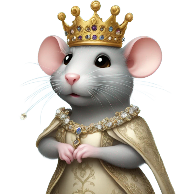 rat princess emoji