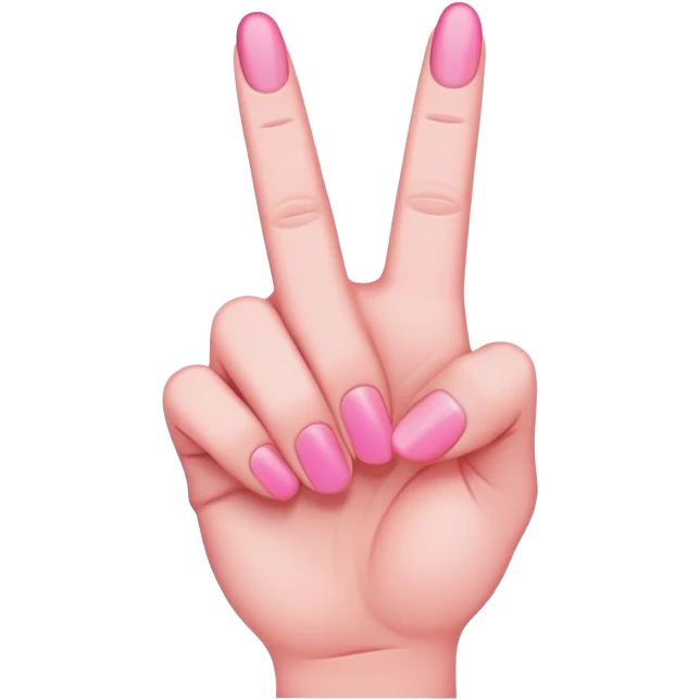 pink middle finger emoji