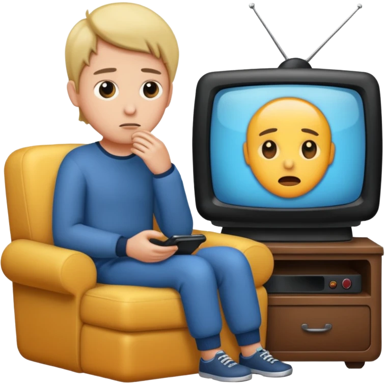 Watching tv  emoji