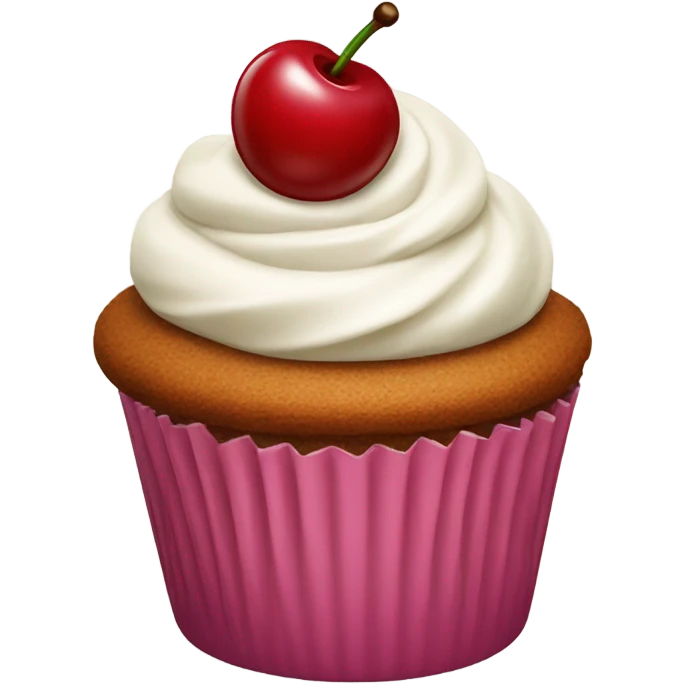 Cherry cupcake  emoji