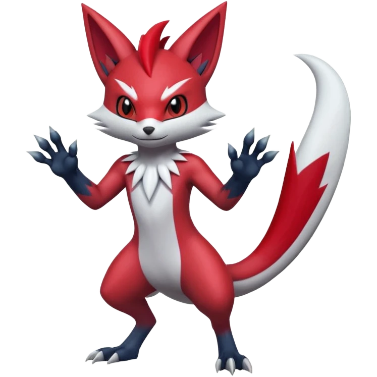 Scizor-Zangoose-Sneasel-fusion (full body) emoji