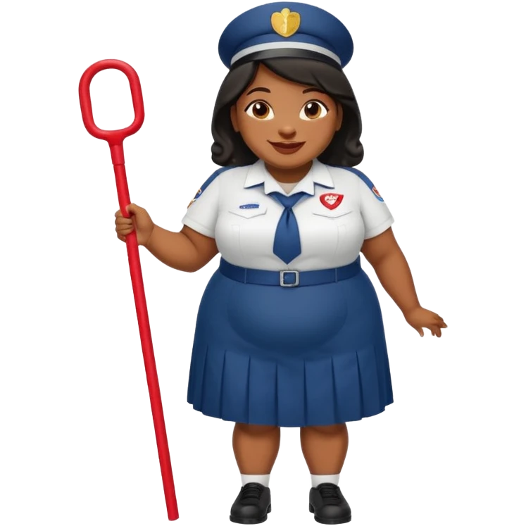 fat black woman with raising canes  emoji