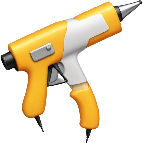 Glue gun emoji