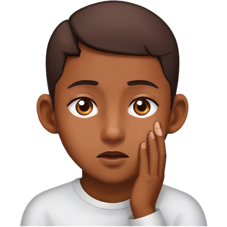 cupping ear and listening INTENSELY emoji