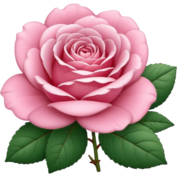 Rosa de porcelana flor da china emoji