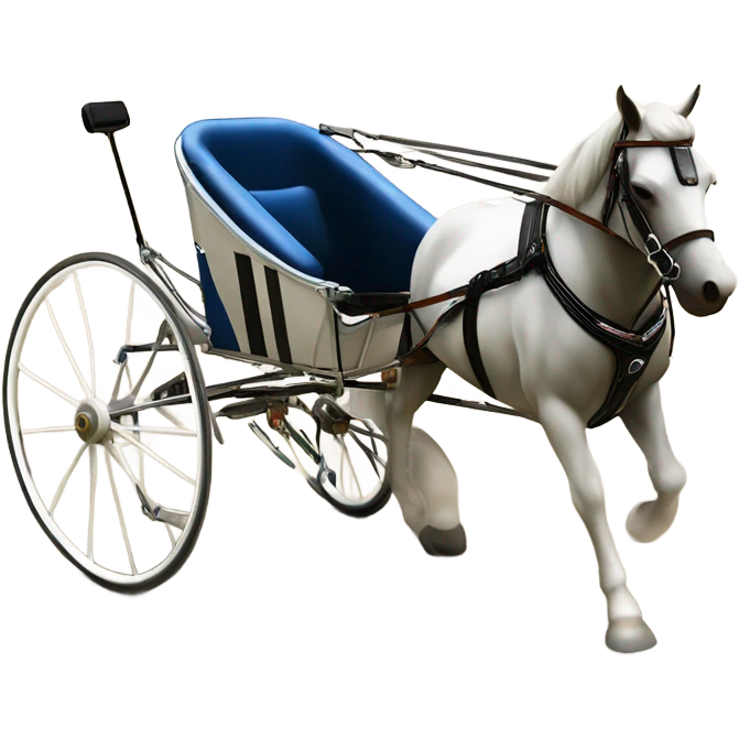 harness racing cart emoji