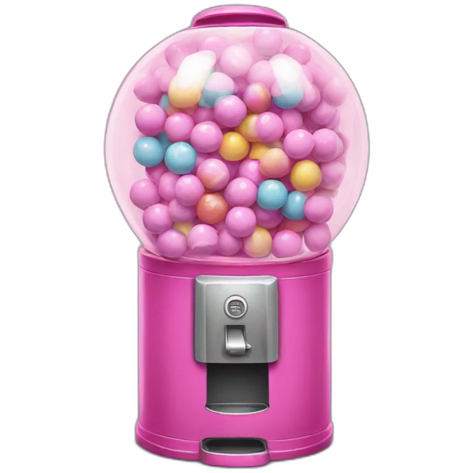 bubblegum machine emoji