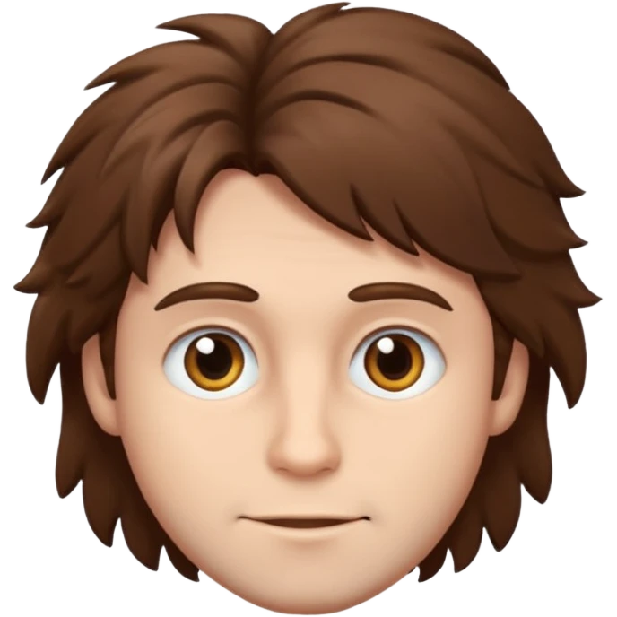  fluffy hair man emoji