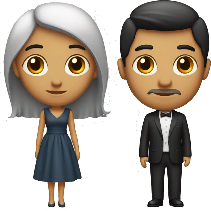divorced couple emoji