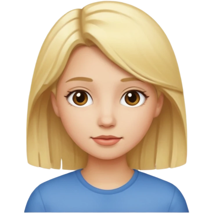 girl with blonde hair  emoji