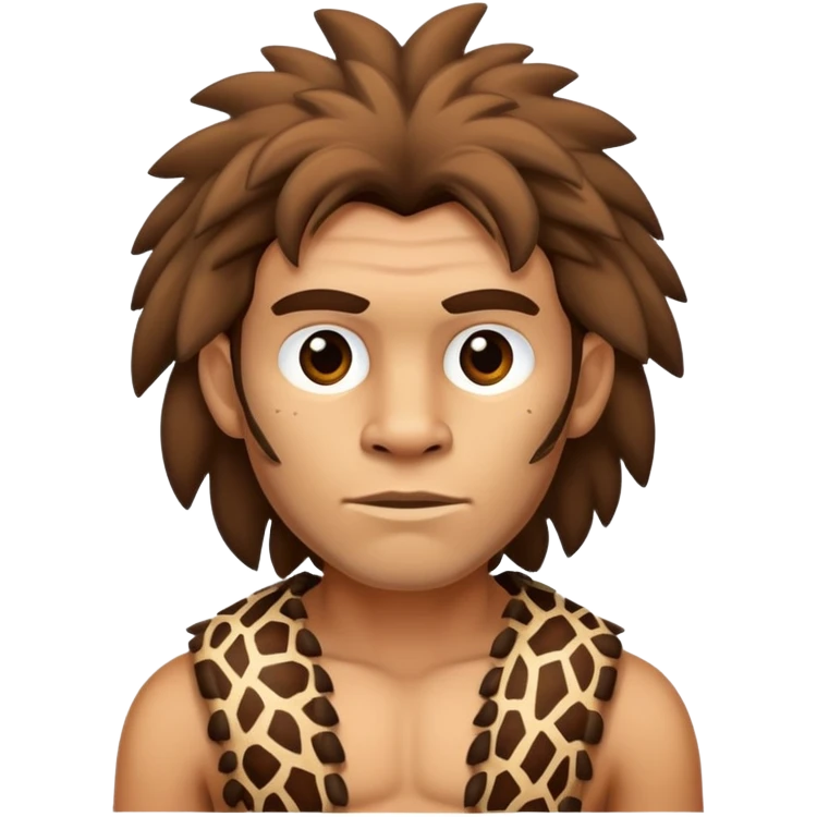 Prehistoric man emoji