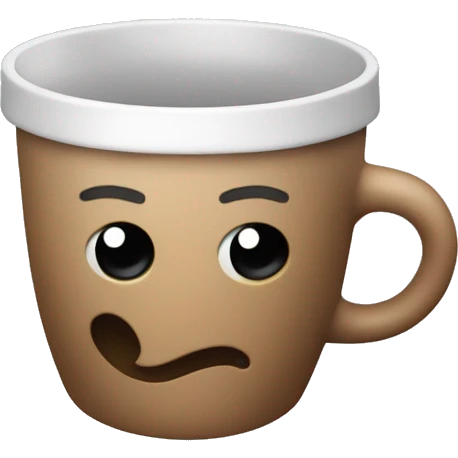 Coffee cup dancing and looks like it’s on drugs emoji