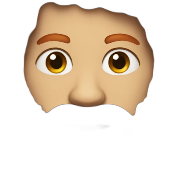 Red beard man strong emoji