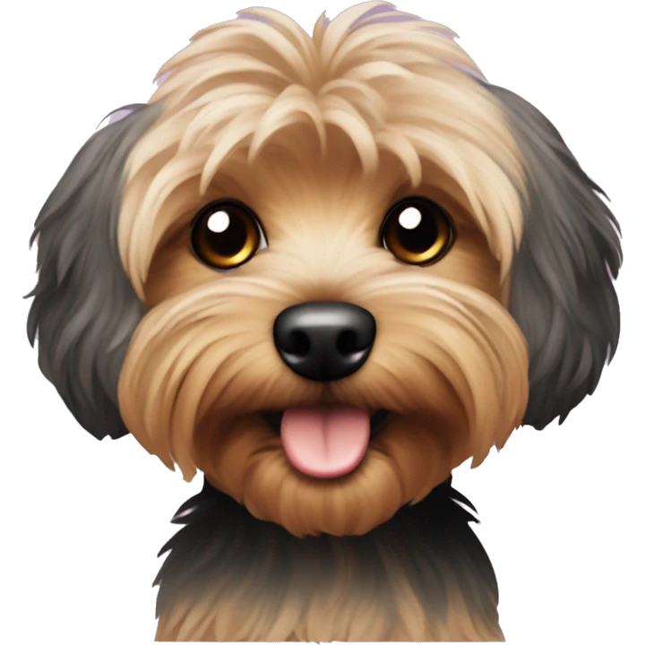 Yorkiepoo  emoji