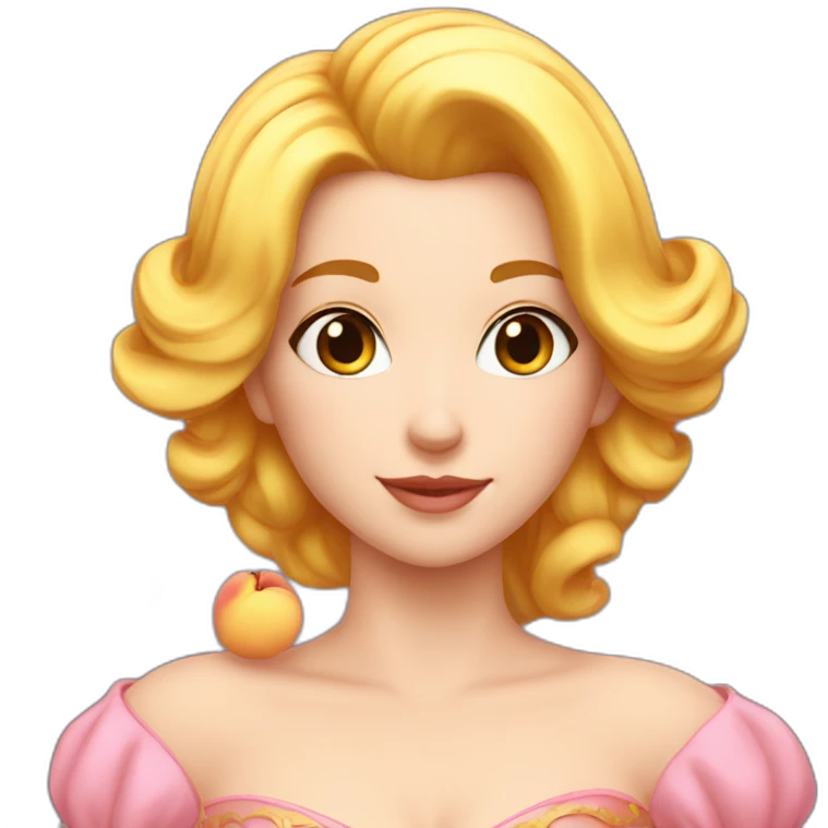 Princesse peach emoji