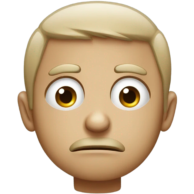 An absolutely distraught face emoji