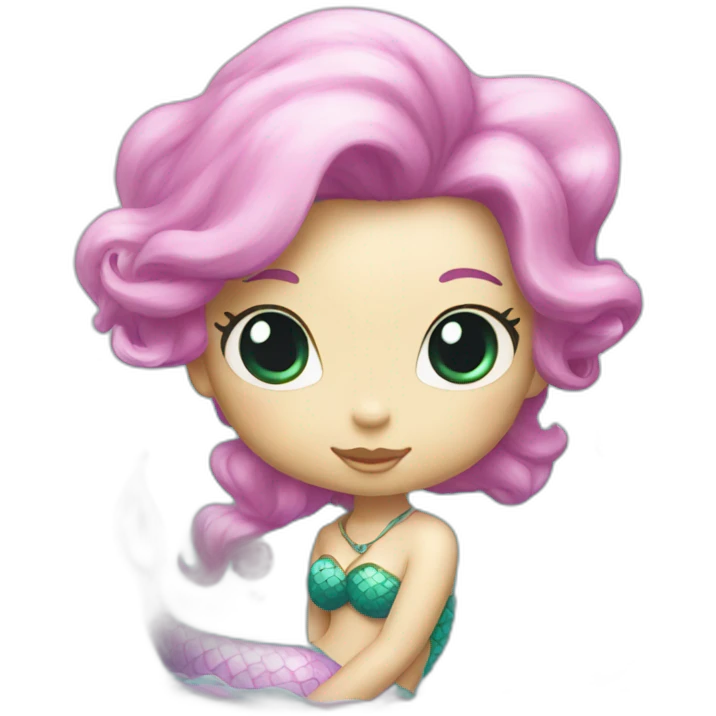 mermaid hello kitty emoji