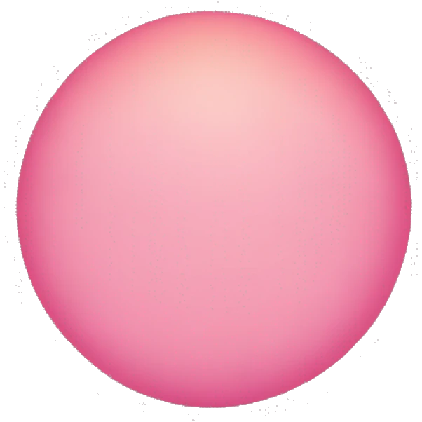 pink sun emoji