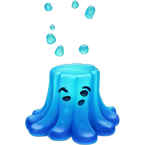 blue jelly slab emoji
