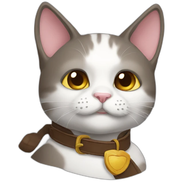 Gato con botas emoji