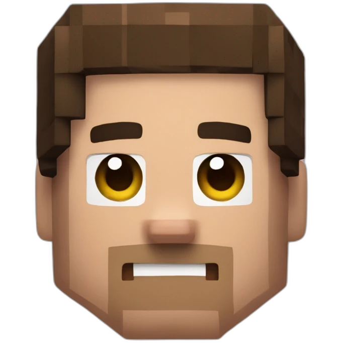 Steve de Minecraft emoji