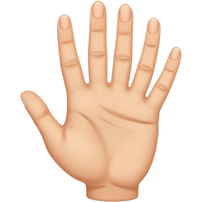 PRECISO DE UMA MÃO COM 5 DEDOS emoji