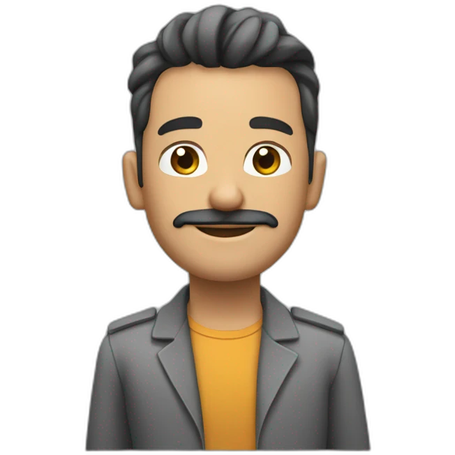 Jefe de estación trenes emoji