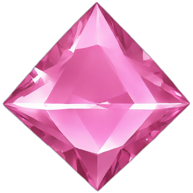 Pink Diamond emoji