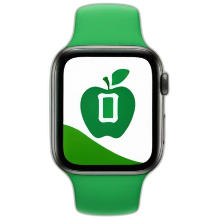 Apple watch con el escudo del Betis de fondo emoji