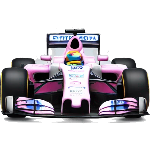 F1 car checo perez emoji