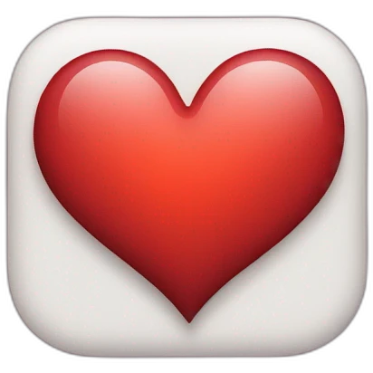i phone heart emoji