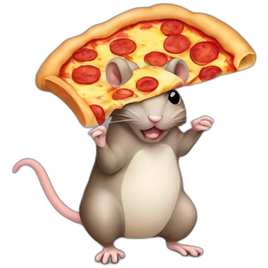 Pizza rat emoji
