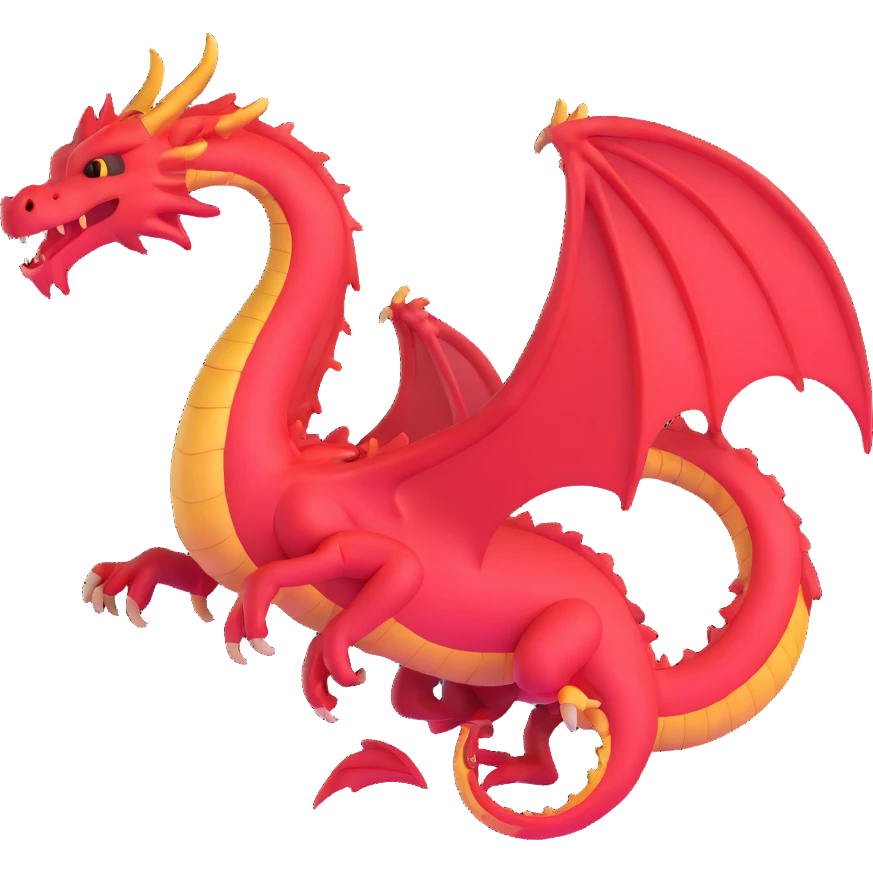 red dragon emoji