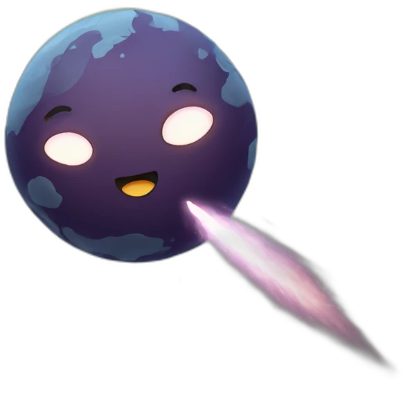 meteor hits earth emoji
