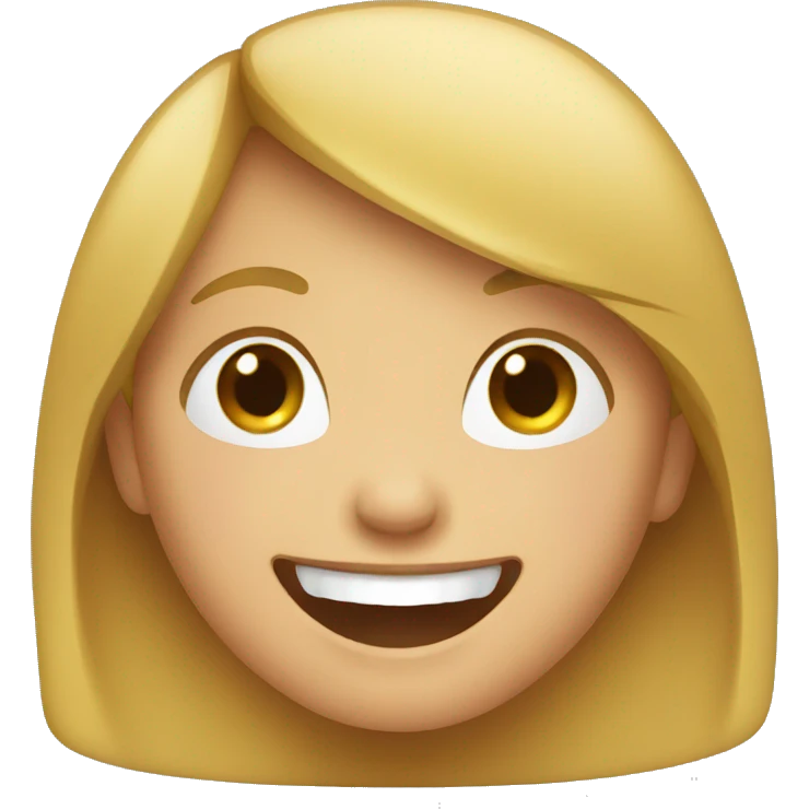 Girl laughing  emoji