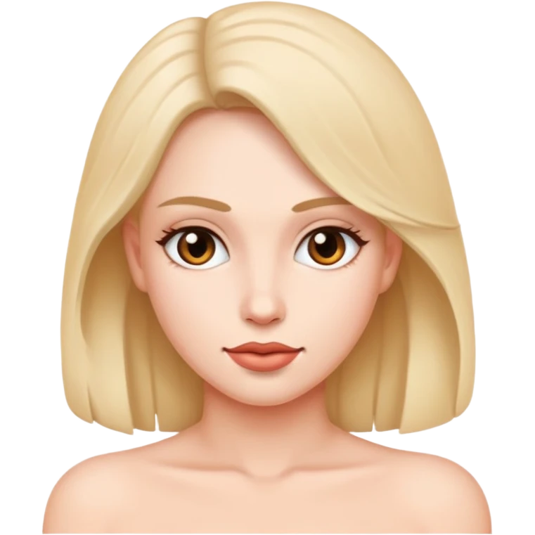 Голая девушка emoji